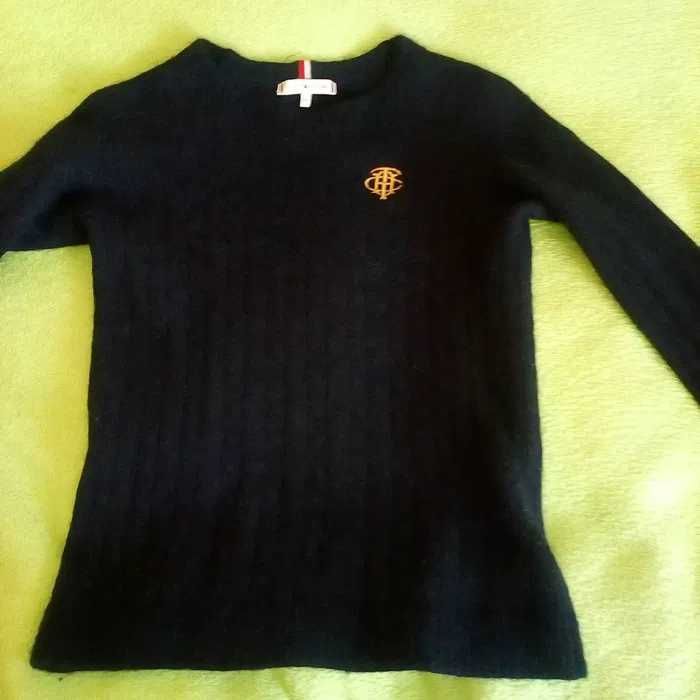 Sweter damski z alpaki Tommy Hilfiger