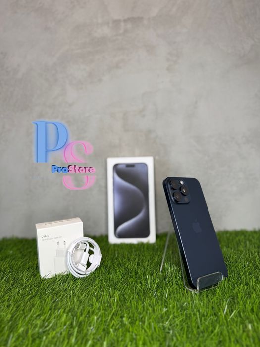 iPhone 15 Pro Max 512GB Blue Titanium | Bateria 87% | Gwarancja |