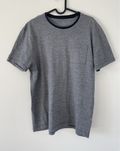 Koszulka,t-shirt bawełniany męski, niebieski z kropki