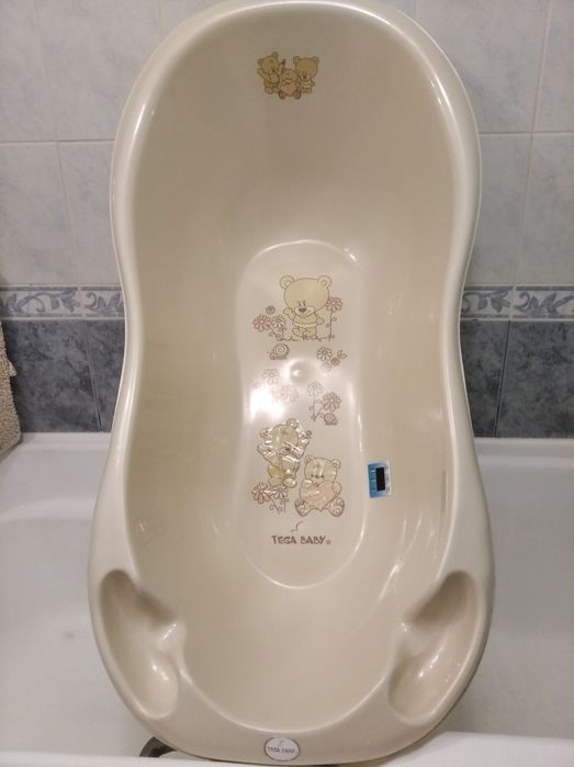 ДЕТСКАЯ ВАННА ванночка с градусником термометром