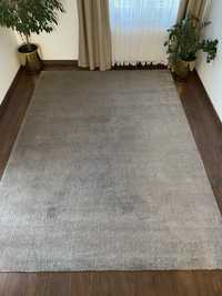 Duży, szary dywan, 2,5x3,5 (250cm x 350cm)