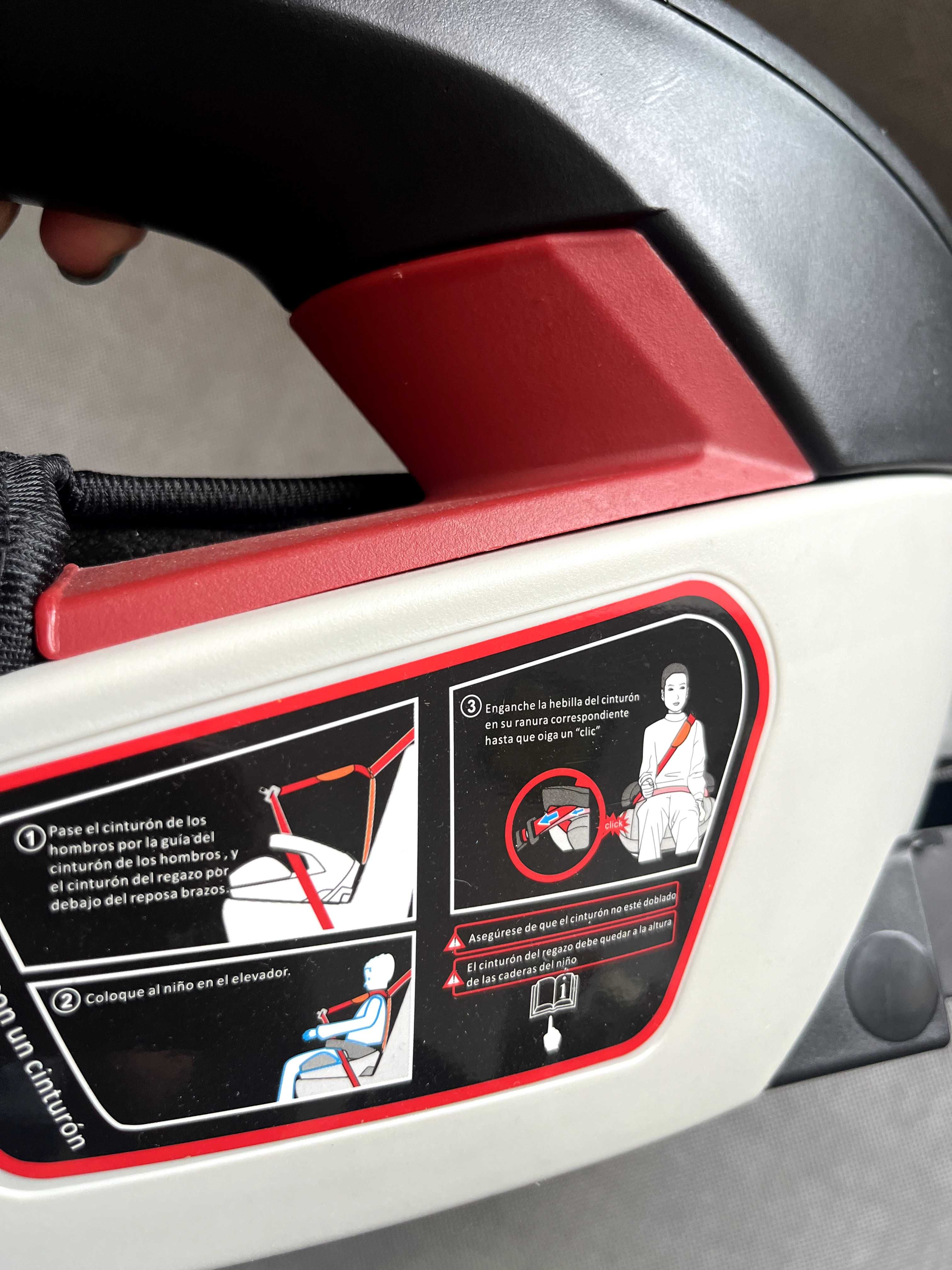banco elevatório isofix marca Jane