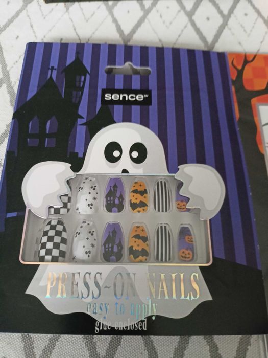 Tipsy paznokcie na Halloween Mroczny zestaw Nowy 2