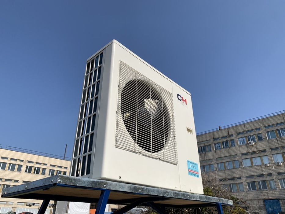 Наружный блок кондиционера CooperandHunter 24 б/у до 80 м2 монтаж