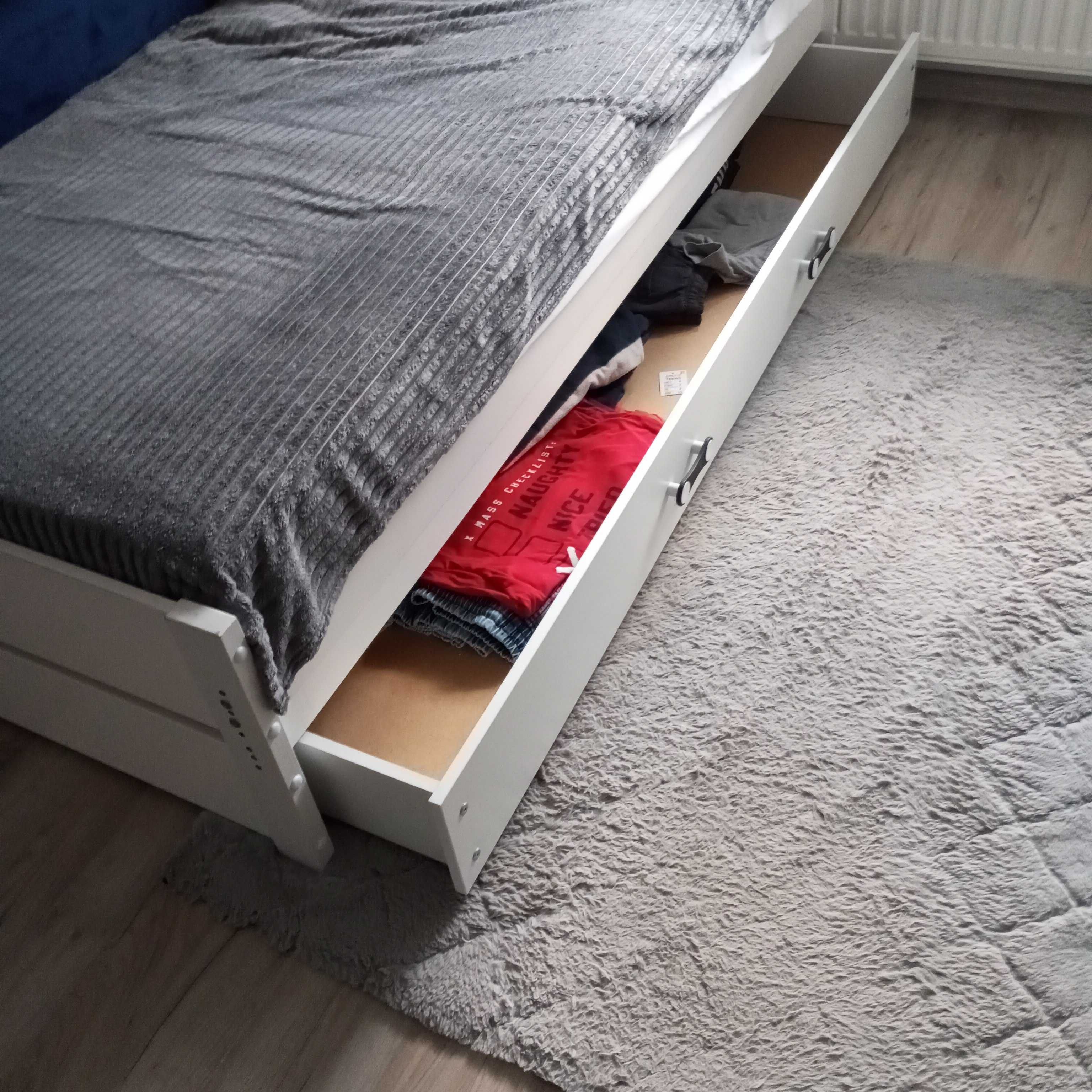 Łóżko 90*200 z szufladą i materacem