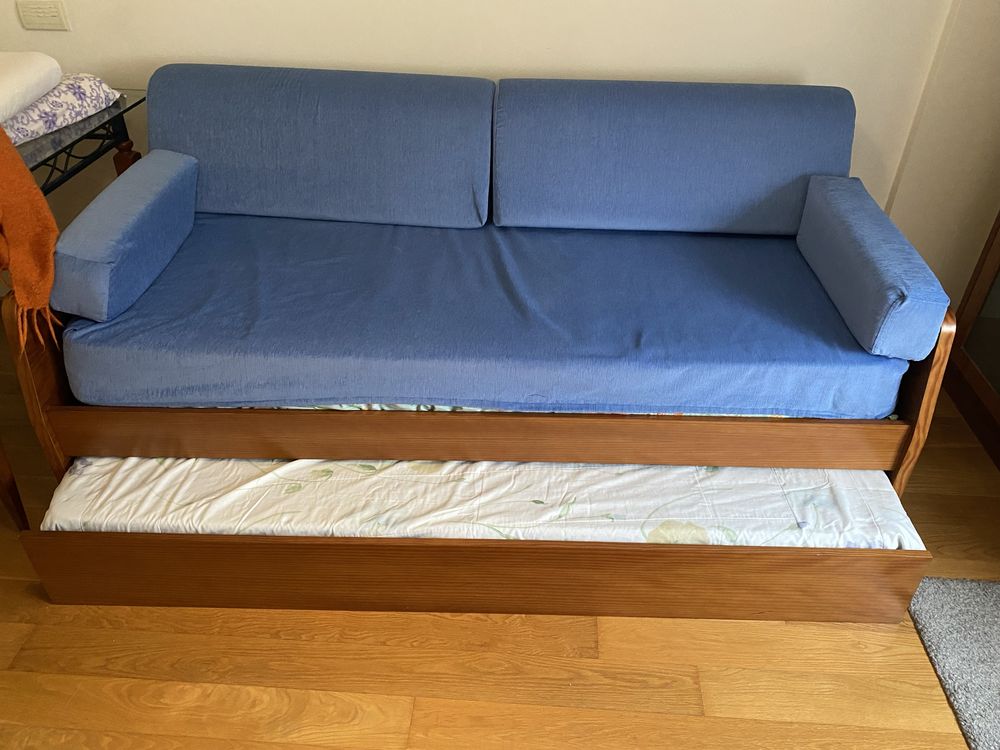Cama individual colchao 1.95