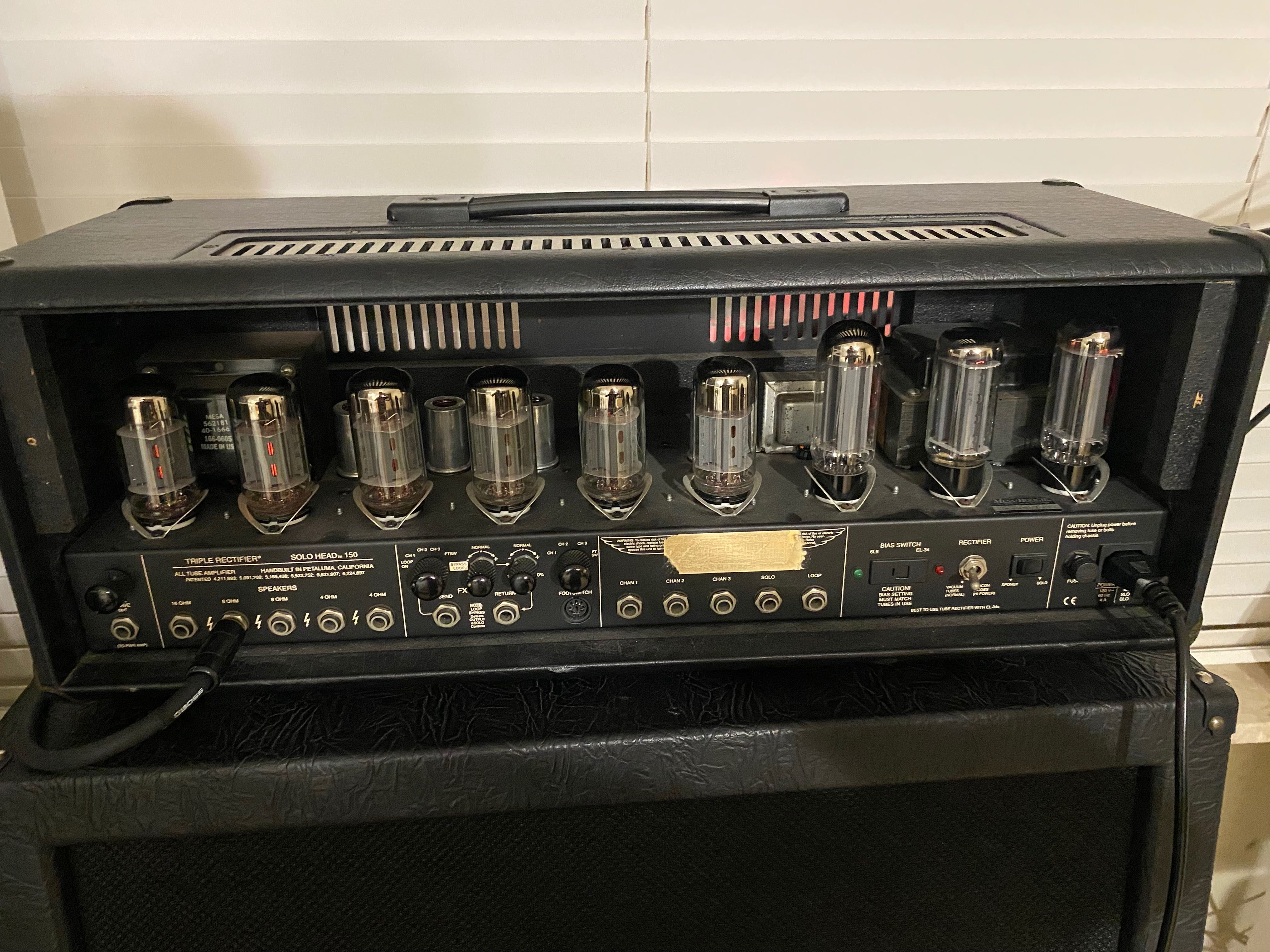 Mesa Boogie Triple Rectifier Solo Head 150w