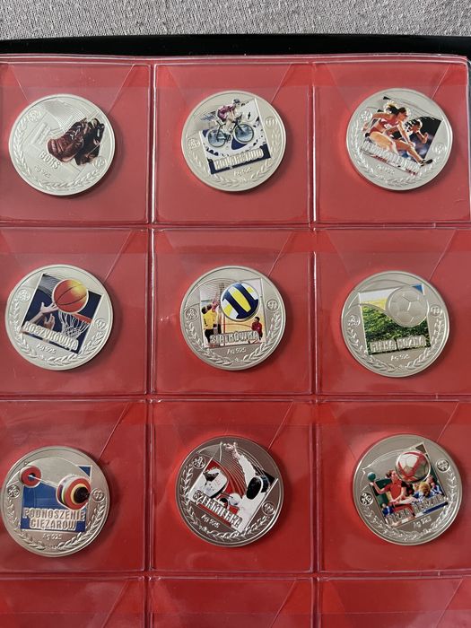 Monety ze srebra z ,,Olimpiady 2012 r”