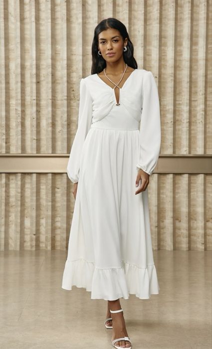 Біла сукня бренду Marsego