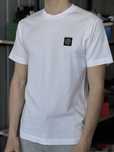 Футболка Stone Island White (ОРИГІНАЛ) Чоловіча футболка Stone Island