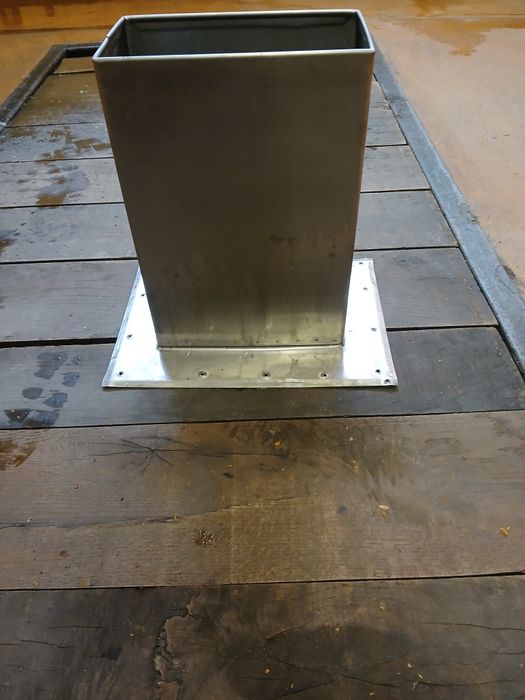 Komin ze stali kwanoodpornej