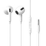 Baseus Encok H17 słuchawki przewodowe minijack 3.5mm biały (NGCR)