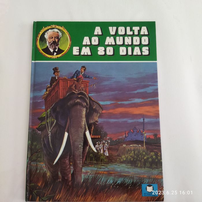 A volta ao mundo 80/banda desenhada