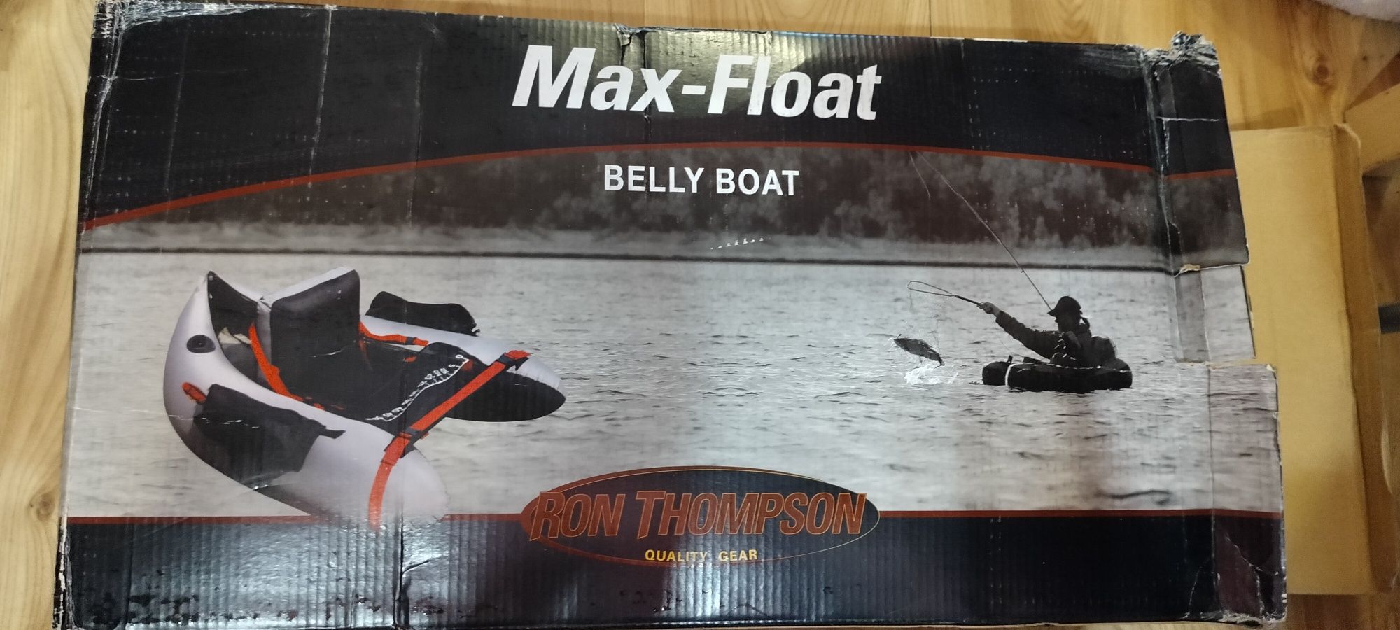 Ponton-pływadełko-belly boat
