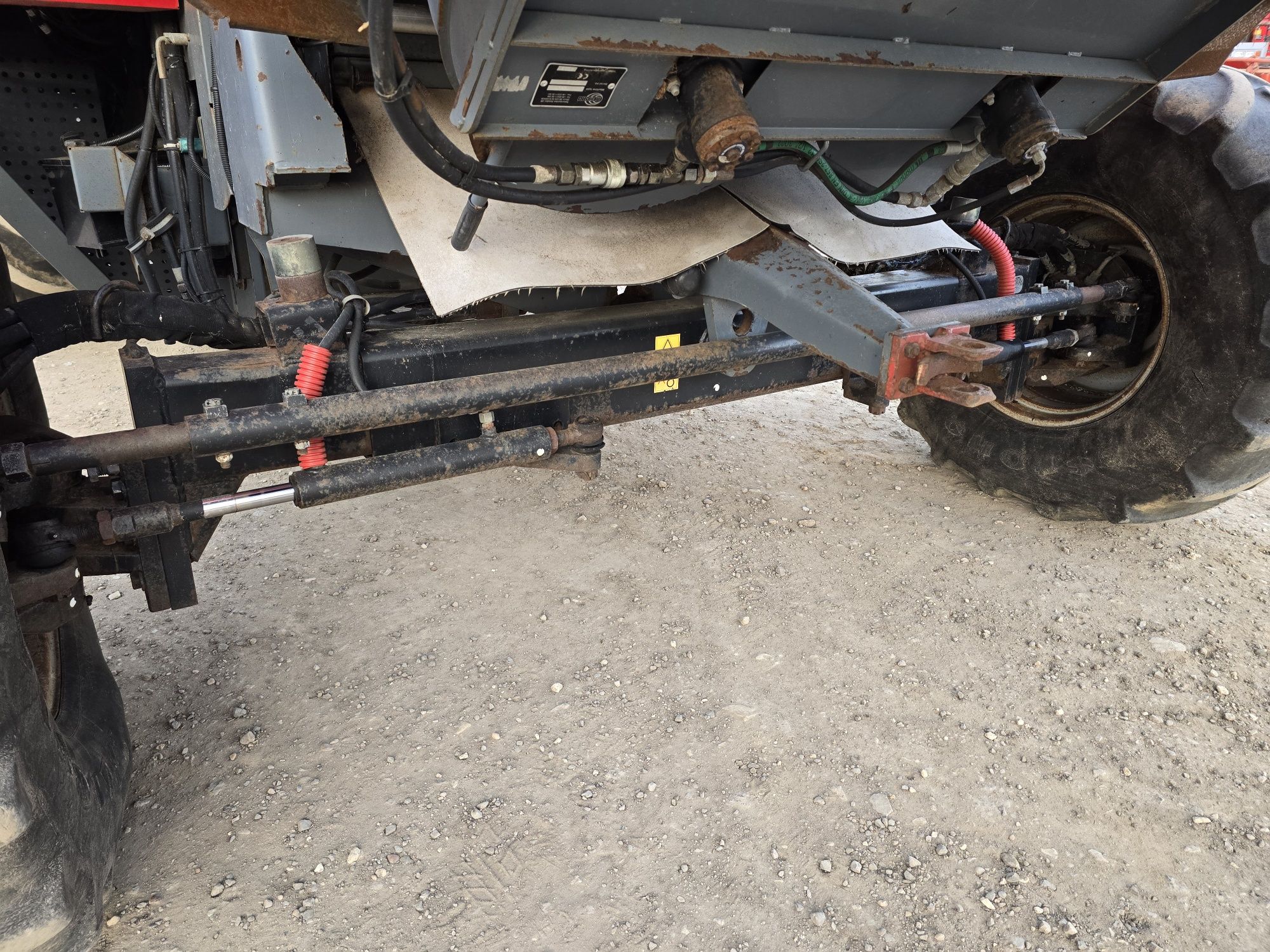 Massey Ferguson 7256 04r. 4.95m Heder 2700h klima wózek sieczkarnia 36
