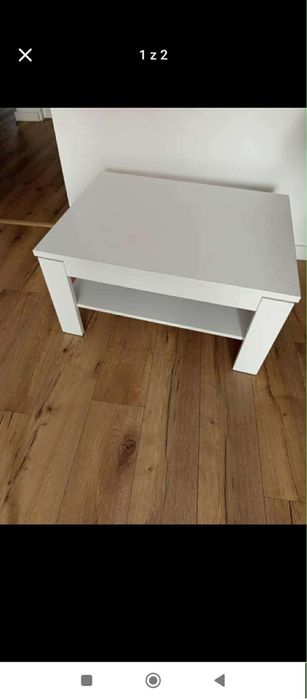 Stolik kawowy biały