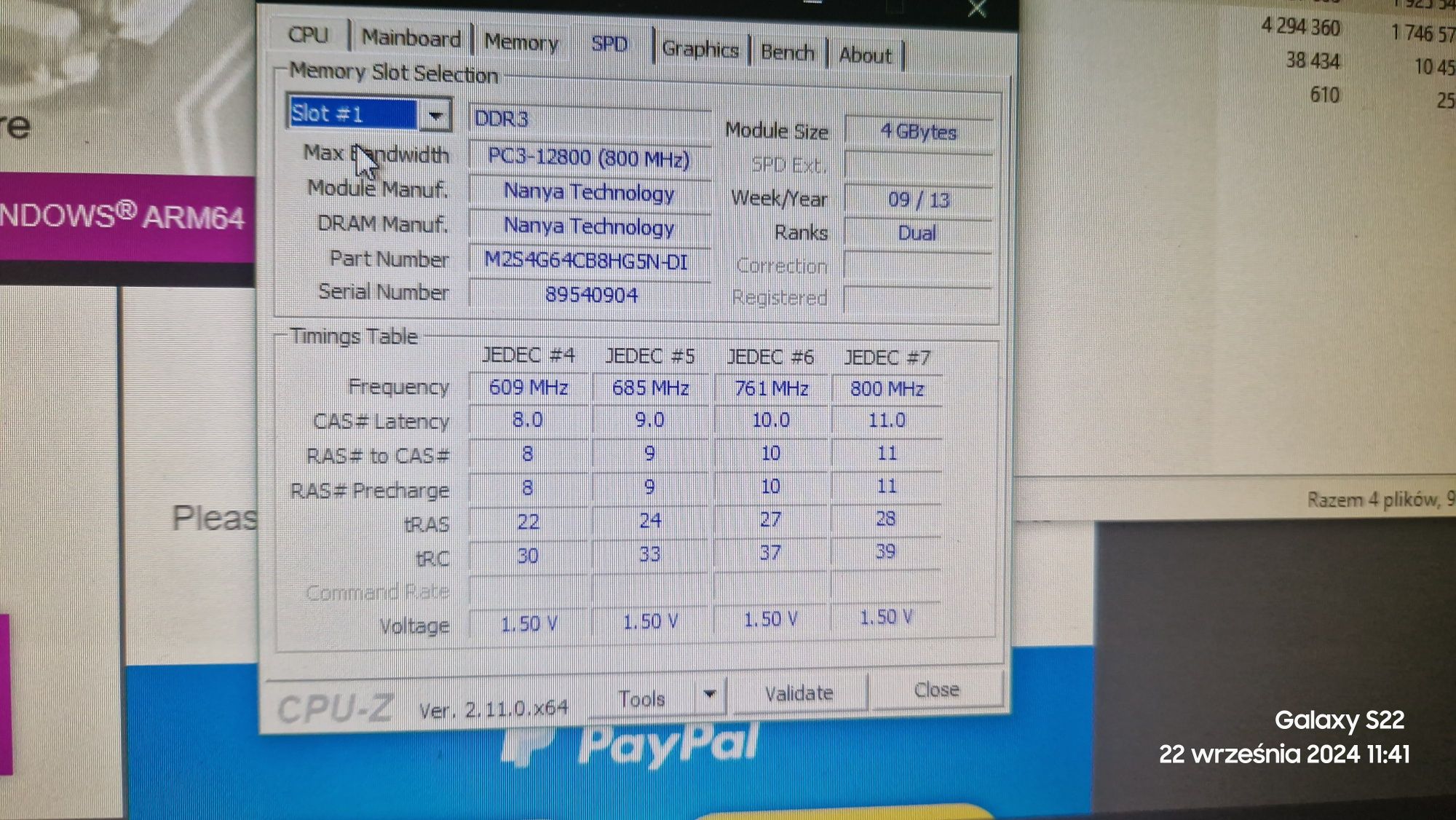 Pamięć RAM 1x4GB DDR3 (Bez L) SO-DIMM 1600MHz CL11 (do laptopa) Elixir