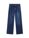 Massimo Dutti Mid Wash Wide-Leg Jogger Jeans, r. 42