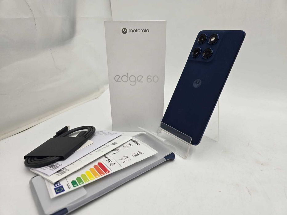Telefon Motorola Edge 60 12 GB / 512 GB 5G Niebieski Komplet NO