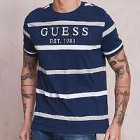 GUESS T-Shirt Koszulka Męska Bawełniana Nowy Model Rozmiar L