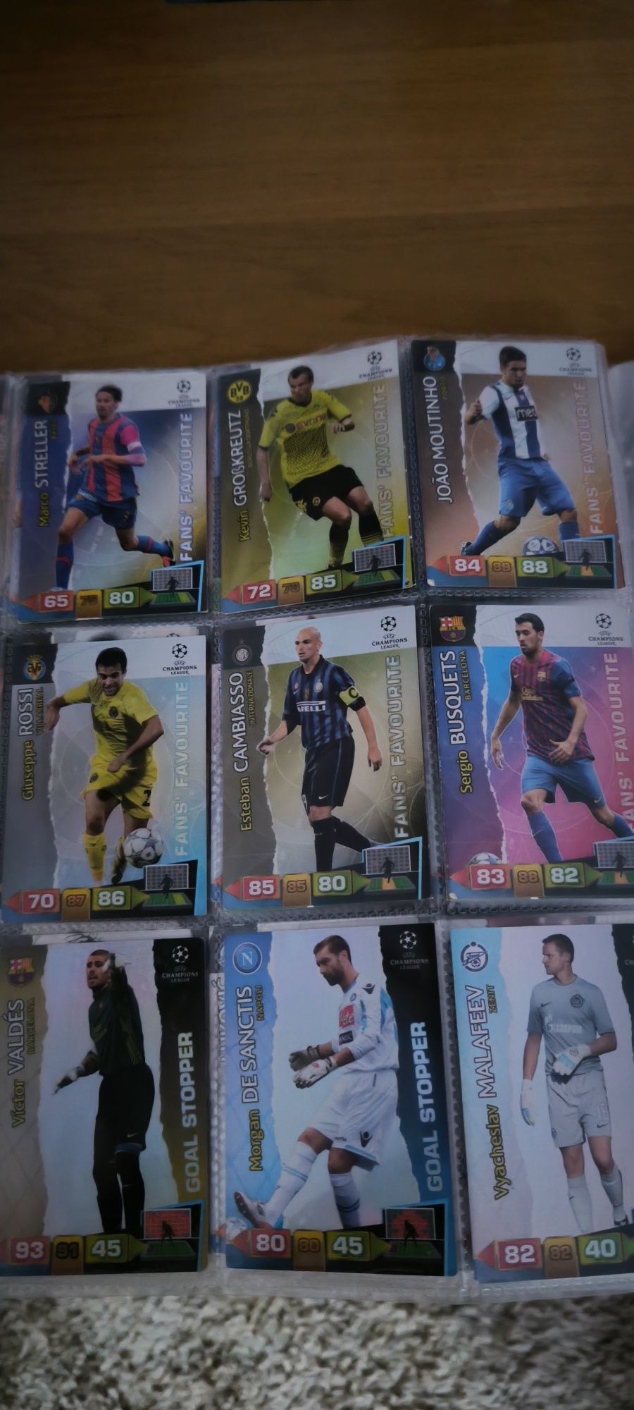 Album kolekcjonerki Panini champions league 2011/2012