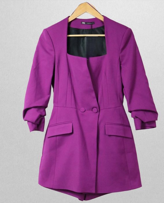 Kombinezon sukienka Marynarka Zara