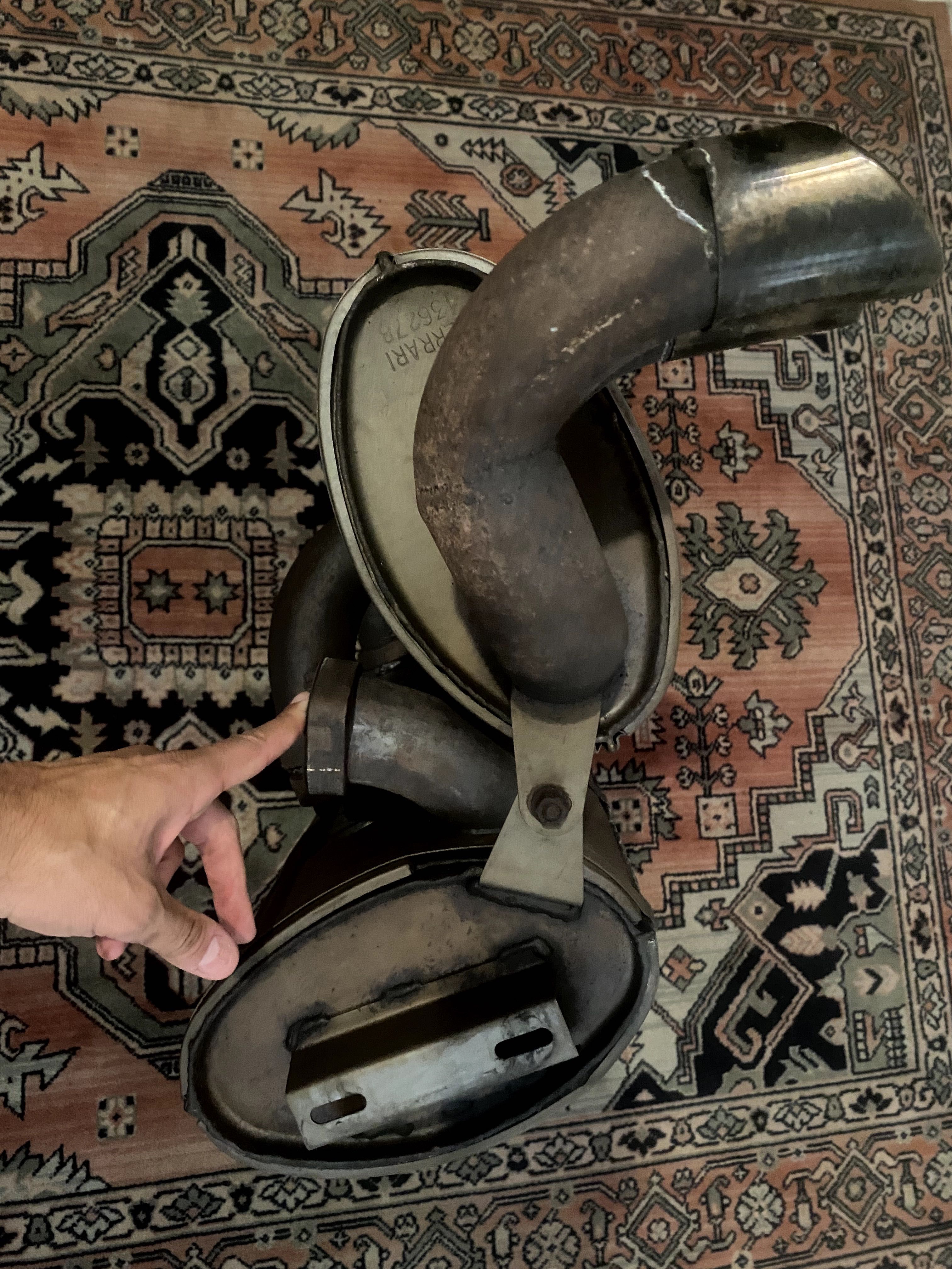 Escape para Ferrari 348 TS 1993 (Front + rear muffler) - só 17000km