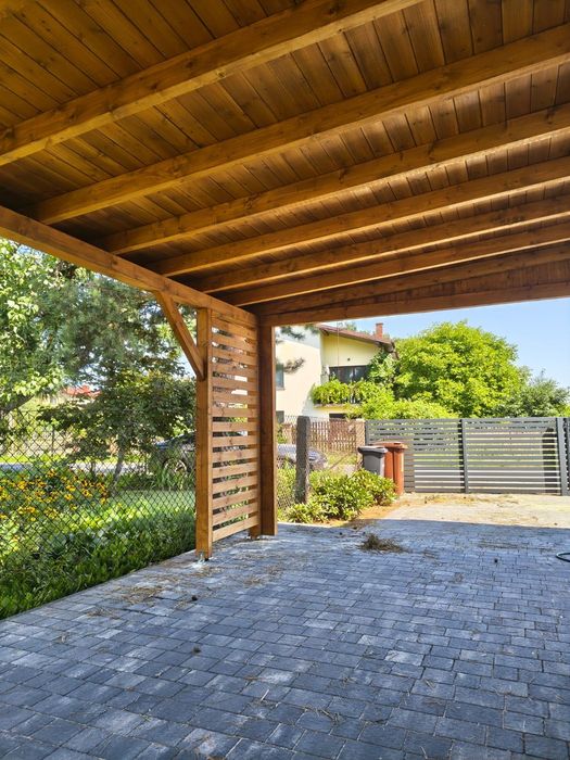 Nowoczesny Carport ,wiata garażowa,zabudowa tarasu.3x6 m.