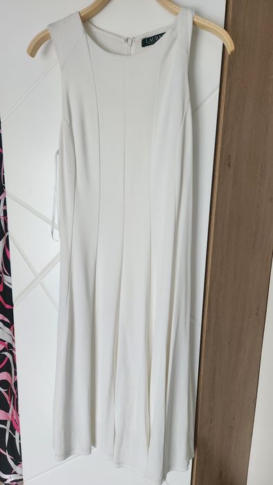 Sukienka biała ralph lauren