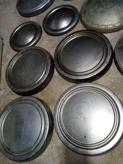 Tampões de rodas e Puxadores para automoveis classicos