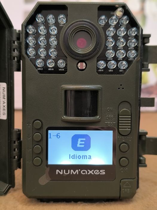 Câmara de trilho da marca NUM'axes