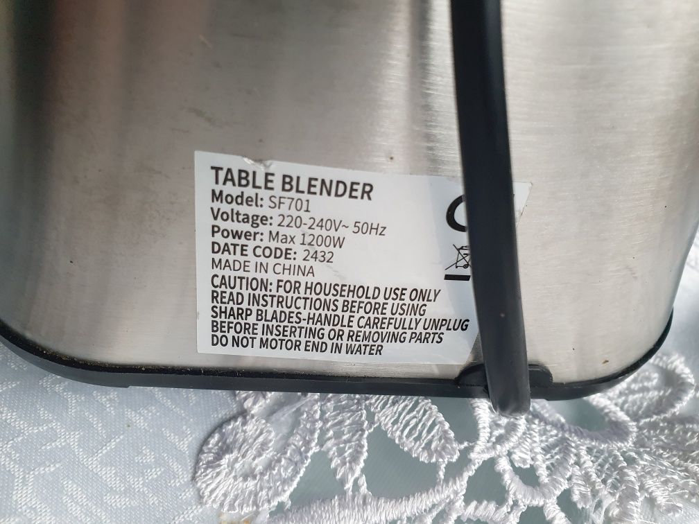 Blender kielichowy table blender