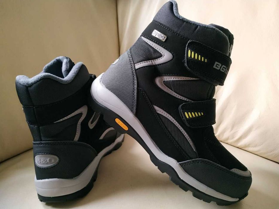 Ботинки BG зима термо HL24-03