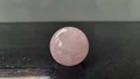Kulka kwarc różowy minerał
