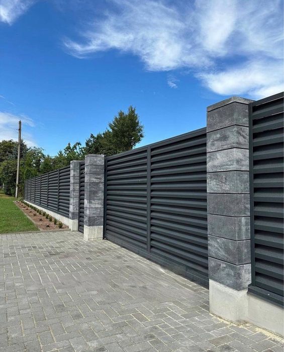 Паркан Жалюзі!Паркан жалюзі класик! Ворота/Паркани Луцьк! Забор жалюзі