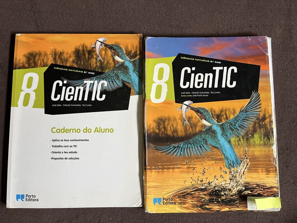 CienTic 8 Manual e caderno do aluno