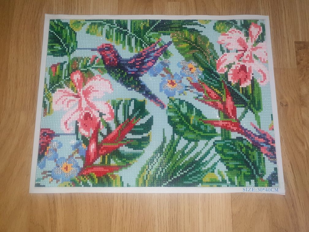Diamond painting gotowe