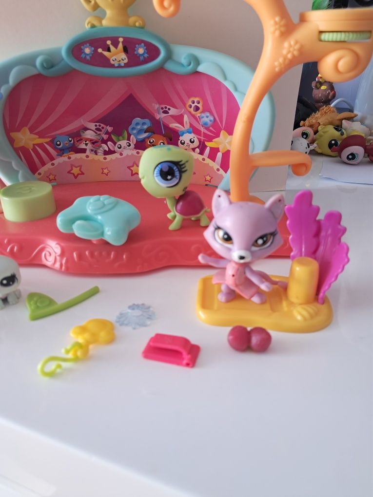 Scena Littlest Pet Shop lps zestaw