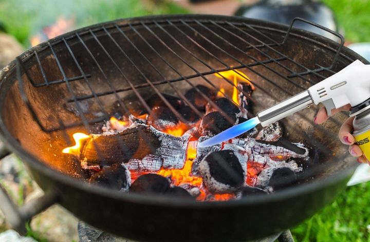 Palnik Gazowy + Kartusze Gaz Nabój Alpen Camping 227g/400ml Zestaw 1+6