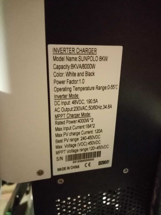 Inwerter SAKO SUNPOLO 8 kW