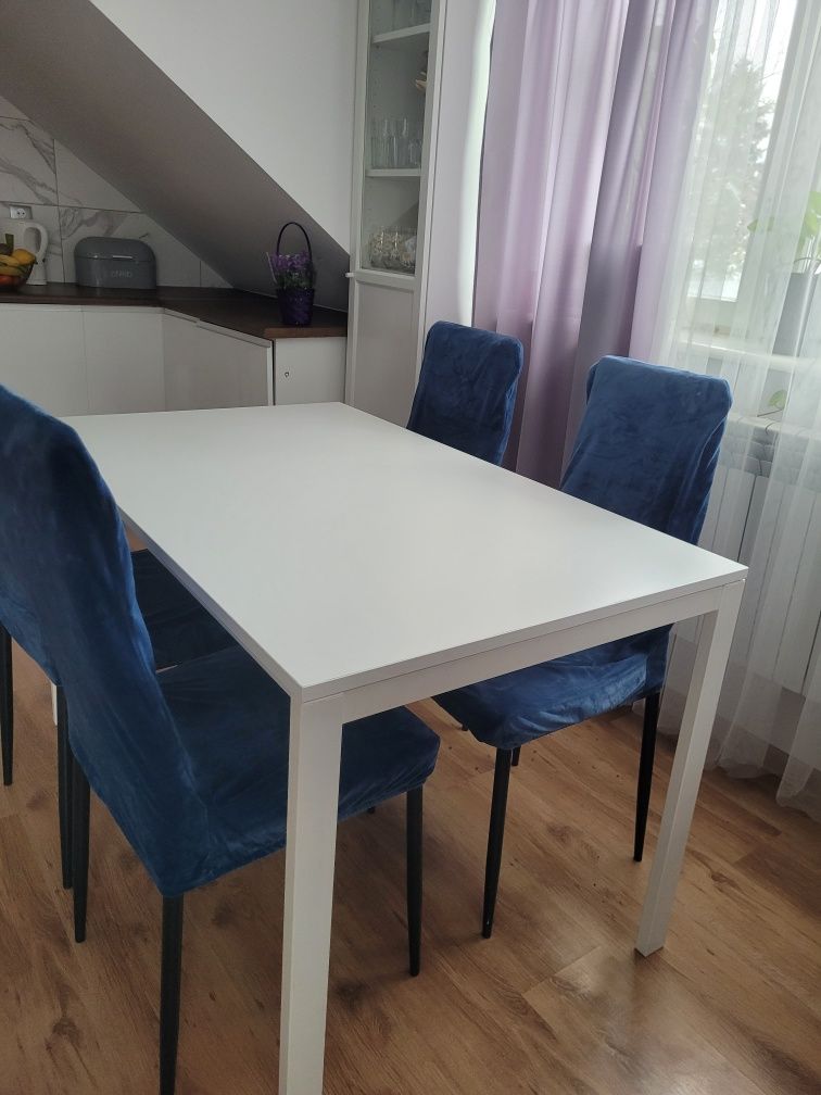 Stół biały do kuchni/jadalni IKEA