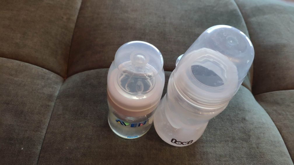 Butelka Avent classic 125ml nowa i Lovi 250ml
