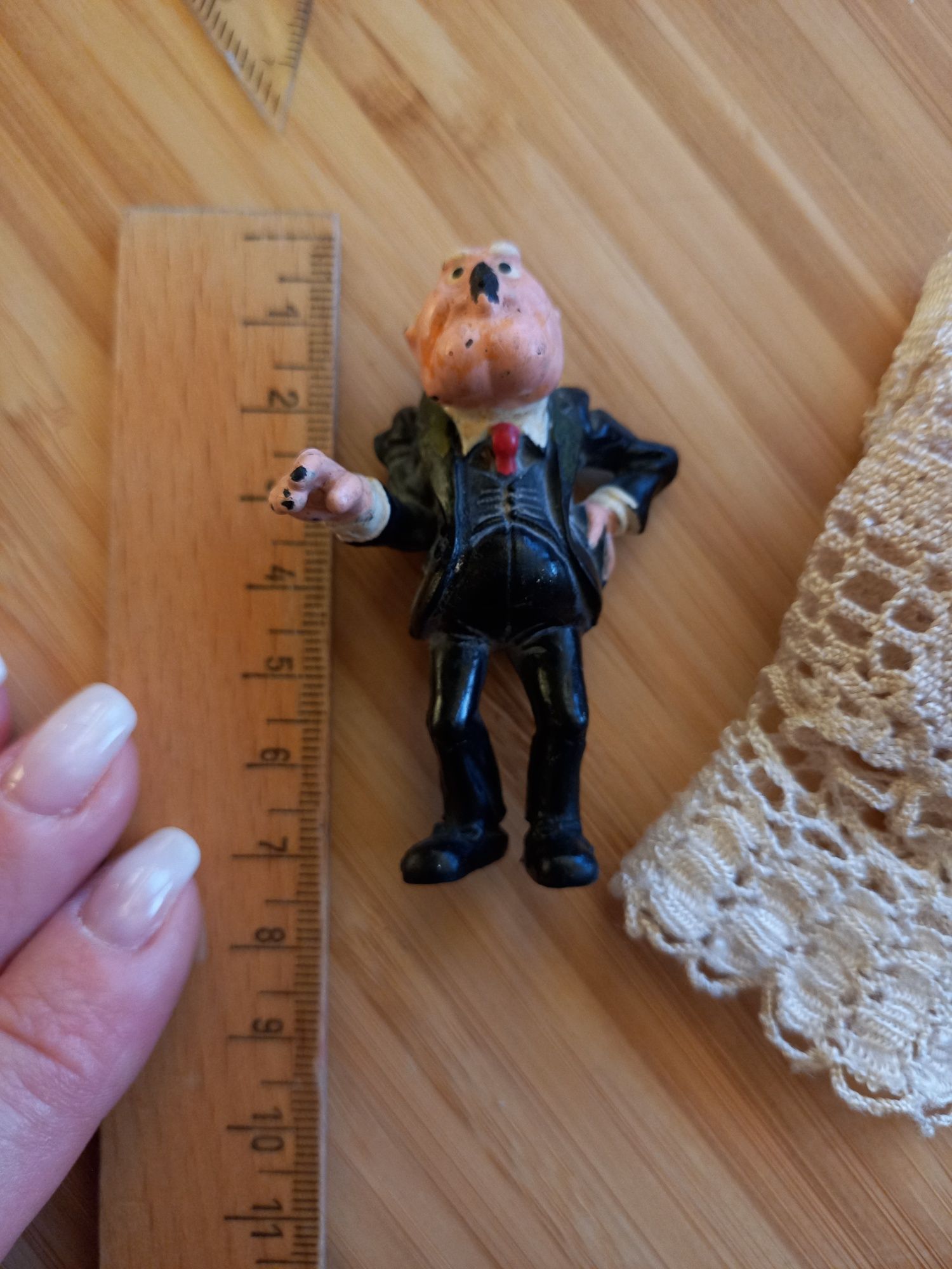 Muppets mapety Statler figurka stara prl pcv