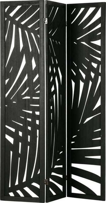 Parawan marki WOOD kolor: ciemno szary / NOWY