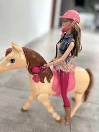 Barbie Mattel dżokejka na koniu funkcyjnym interaktywny
