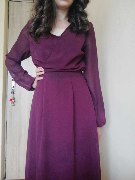 Sukienka na wesele wieczorowa komunia chrzciny impreza XS Vero Moda