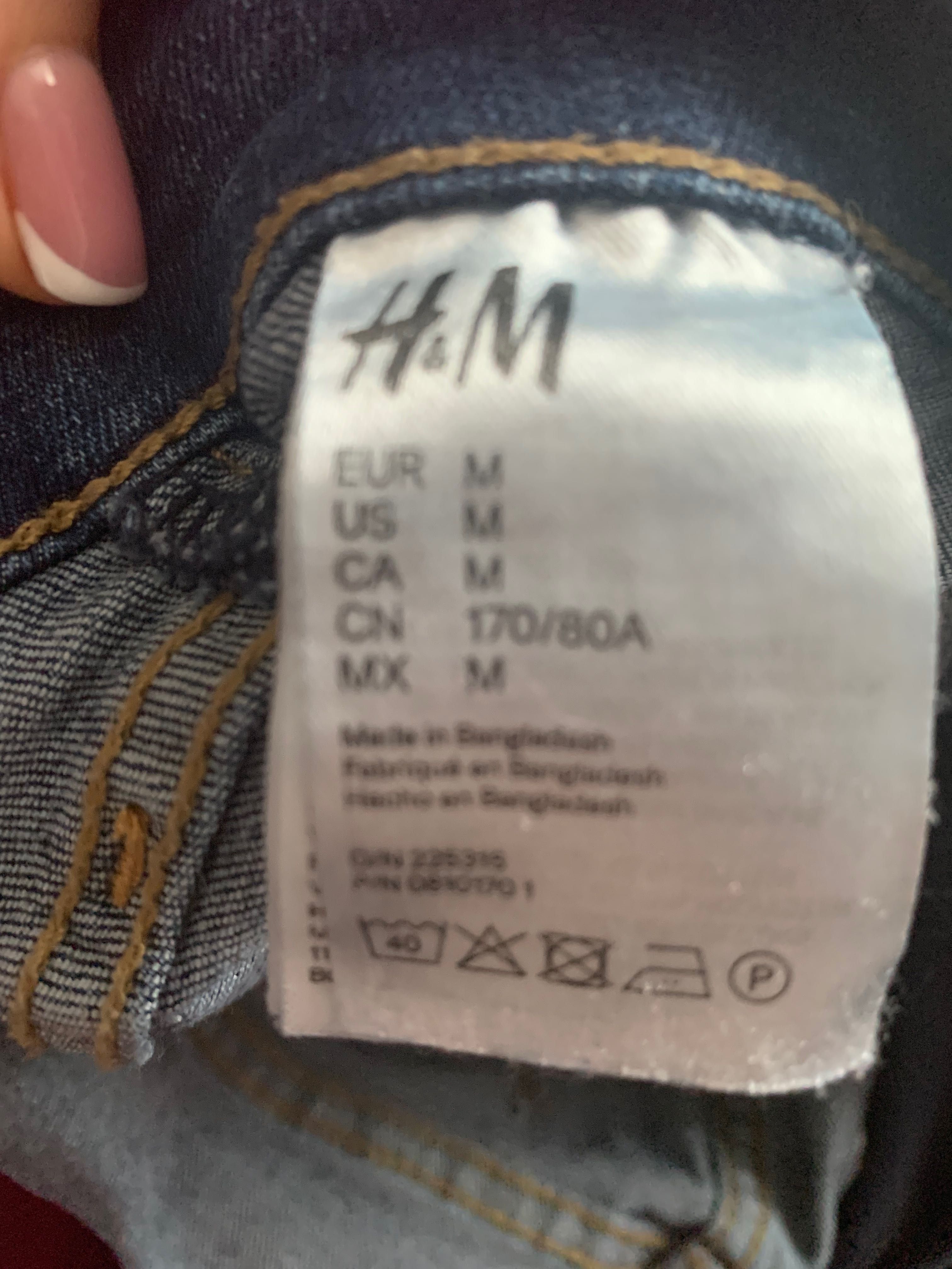 Джинсы для беременных H&M в размере М