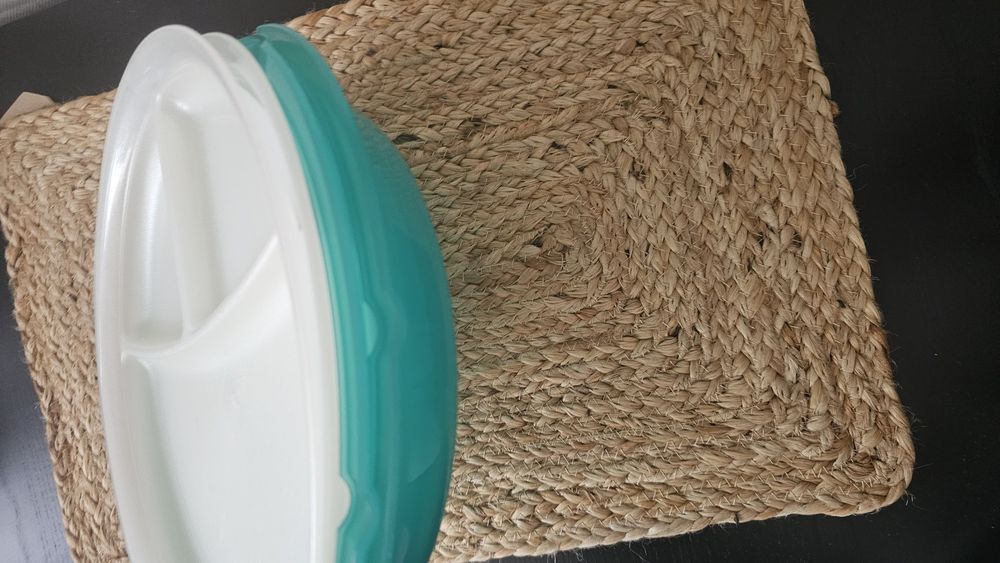 Prato tupperware para microondas