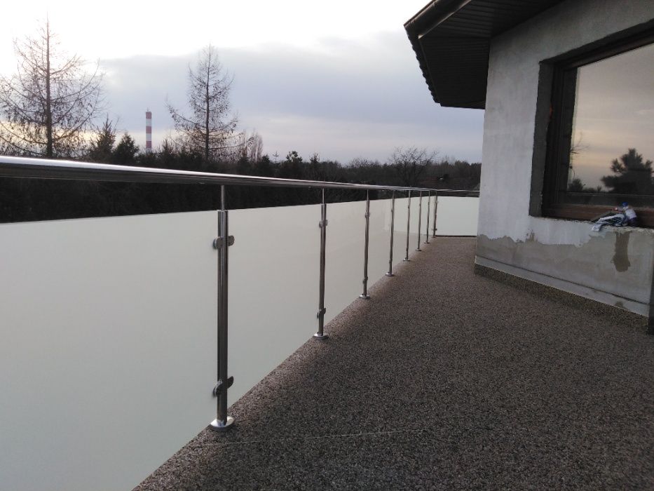 Balustrady, barierki, poręcze Nierdzewne