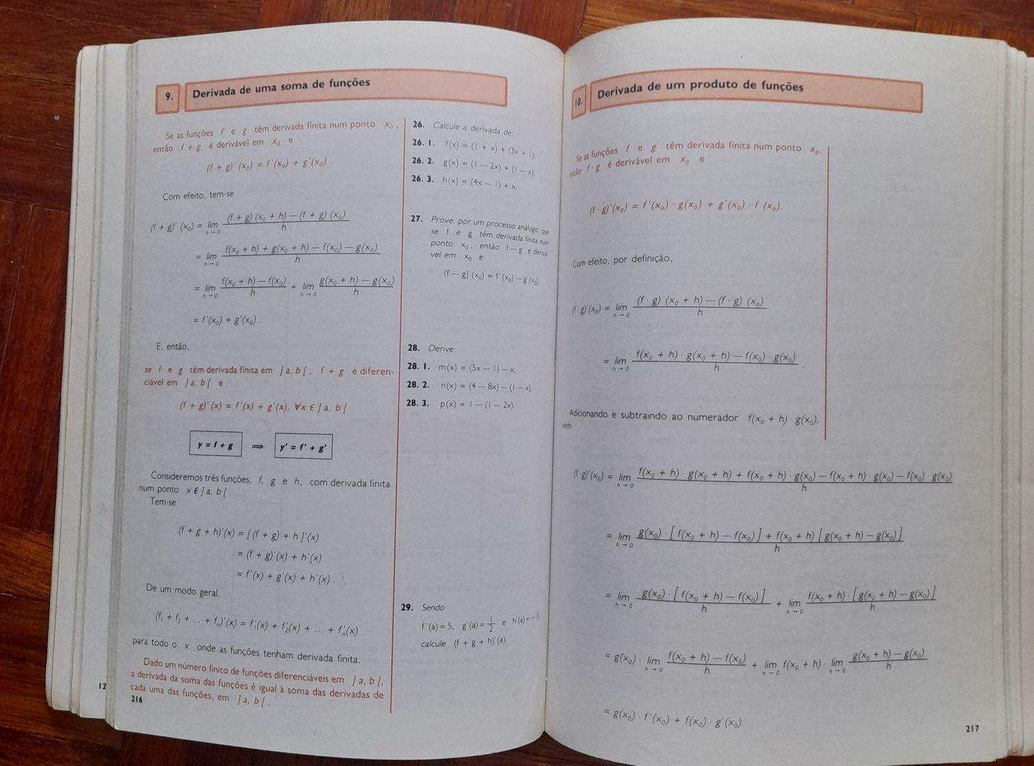 Livro 11° ano matemática